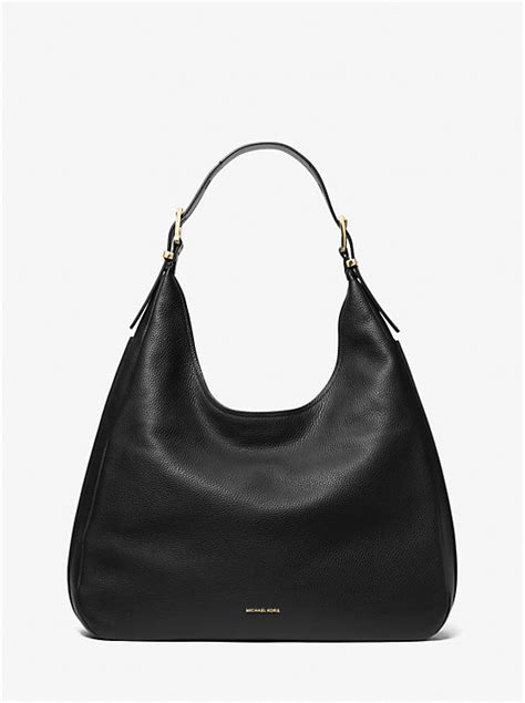 michael kors brown leather nolita|Michael Kors nolita hobo.